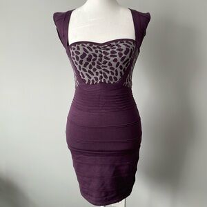 WOW Couture sexy small purple dress